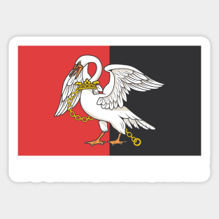 Buckinghamshire County, England. Sticker